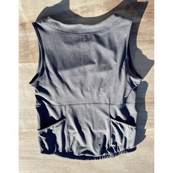 Duluth Trading Grow Getter Tank Top Sleeveless Blend Cycling‎ Women's Gray Large - Picture 3 of 4